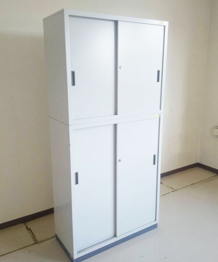 【KOKUYO】コクヨ製 2段書庫　引き違い戸　鍵無し■U-949 KOKUYO】コクヨ製 2段書庫 引き違い戸 鍵無し□U-949 - メルカリ