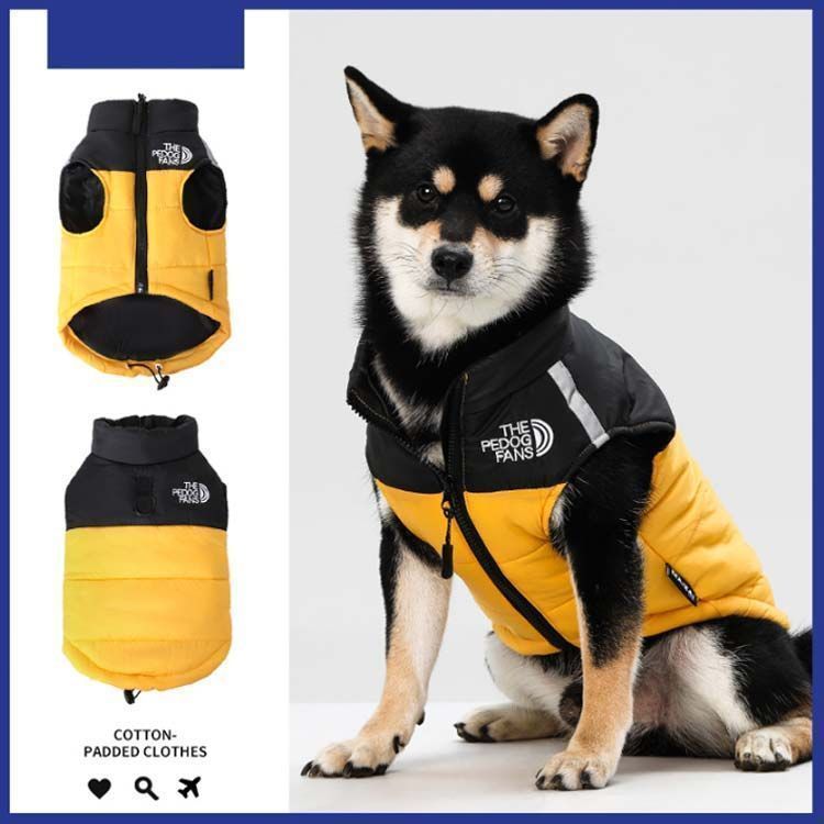 犬 服 中綿 ジャケット ドッグウェア 暖かい ベスト アウター コート あったか 防寒手 小型犬 中型犬 男の子 女の子 プレゼント ギフト 秋 冬 pdd9298