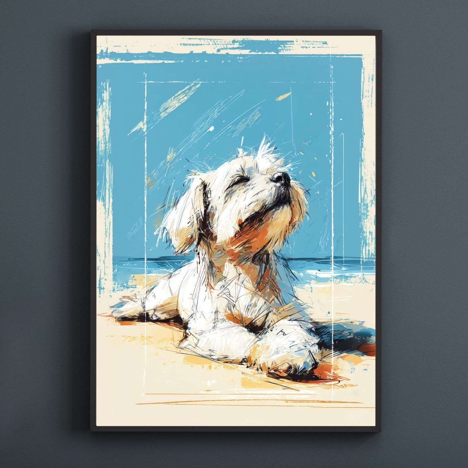 犬の絵