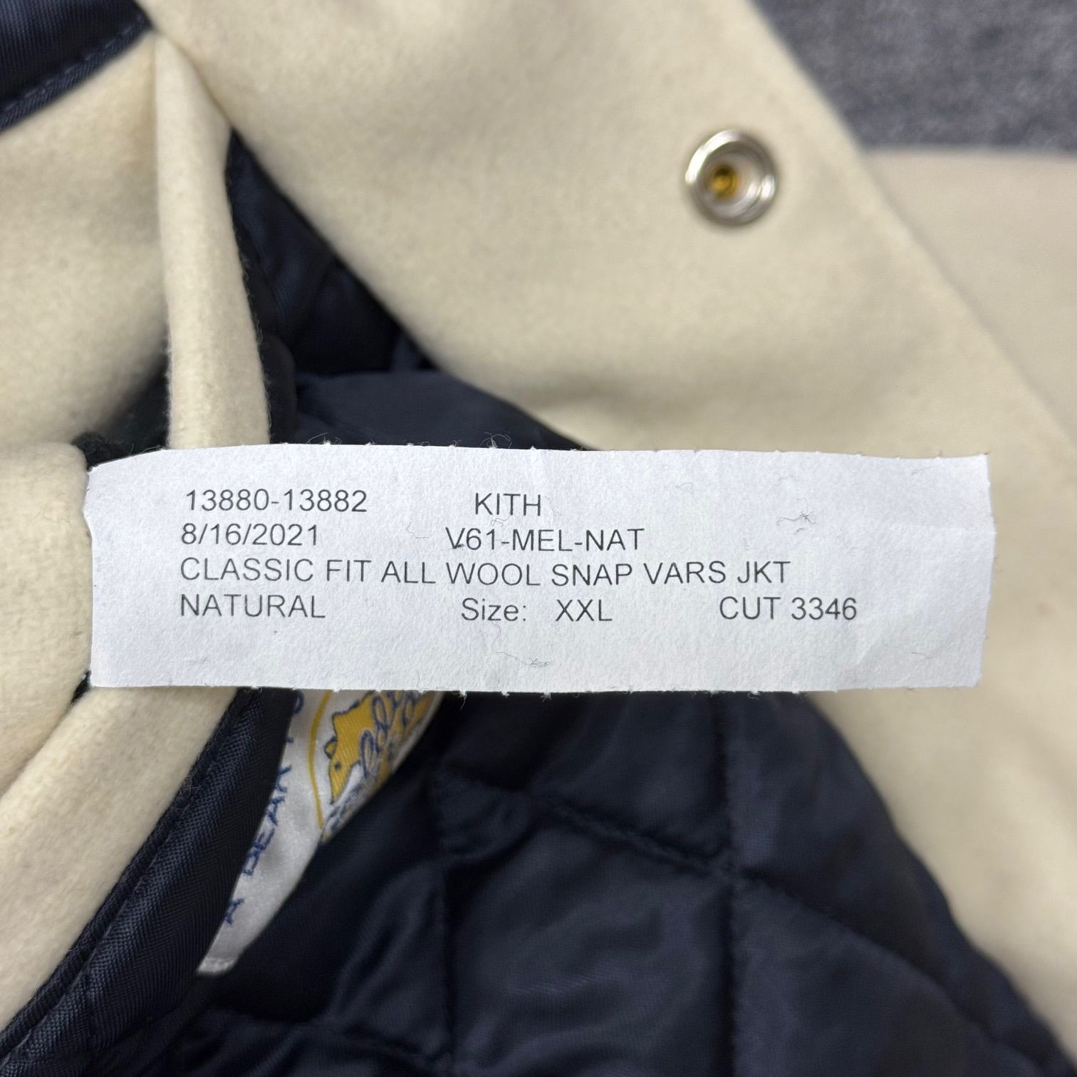 10周年記念 KITH × New York Knicks 21AW Varisty Jacket コラボ バー 