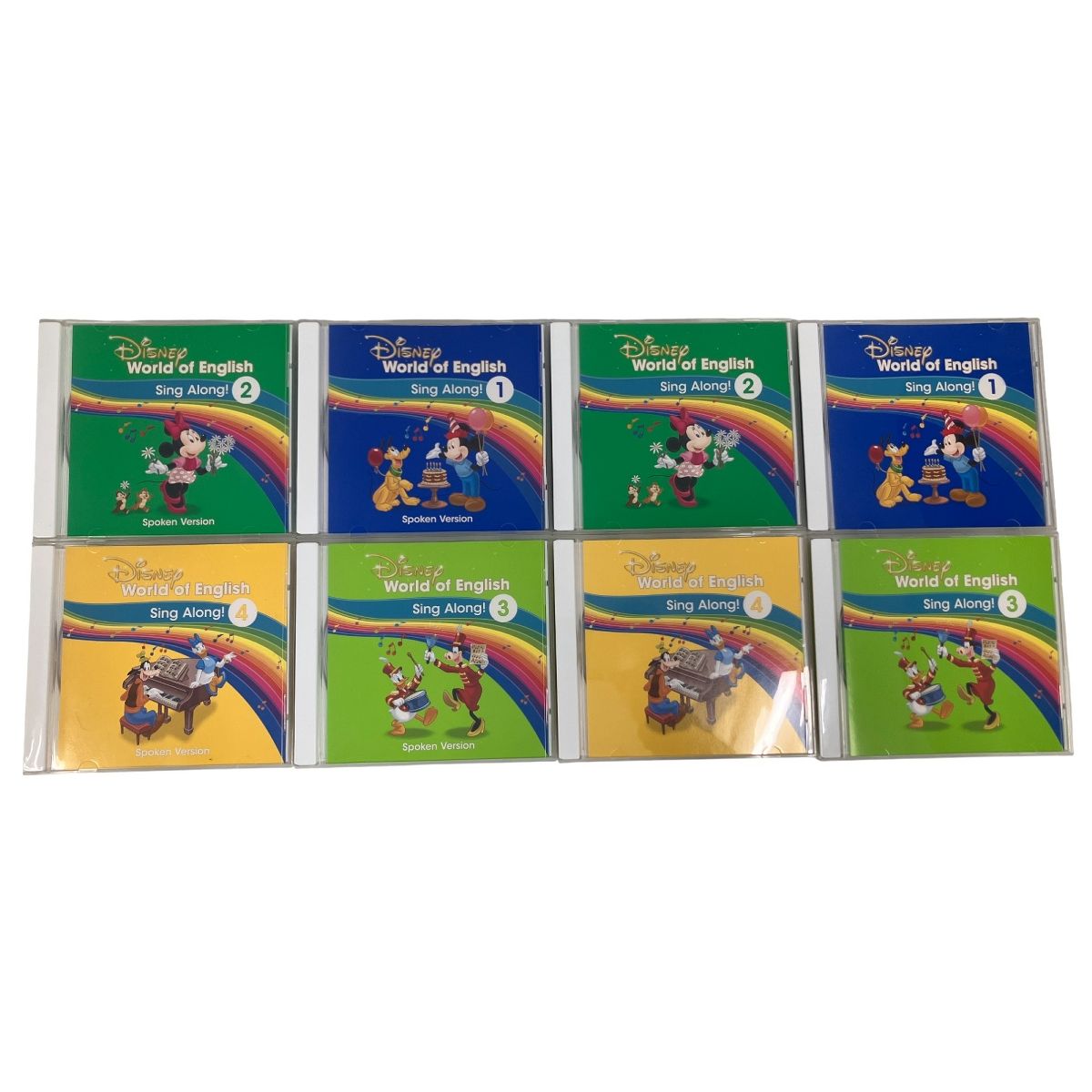 DWE シングアロング 2025年頃 ディズニーワールドオブイングリッシュ 英語 教材 良好 O10460659