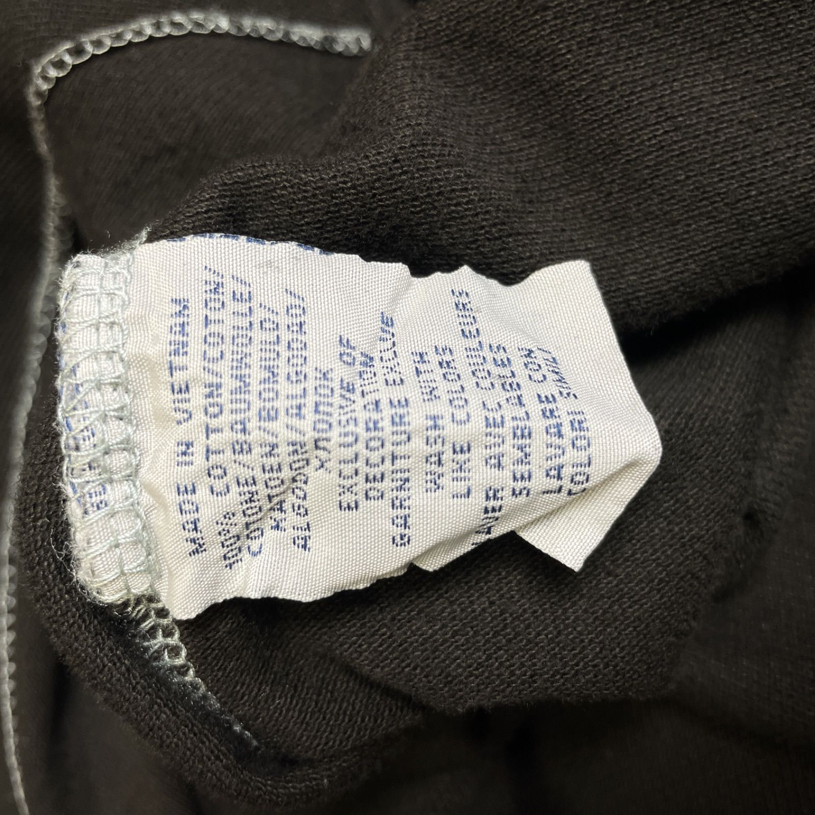 【RALPH LAUREN】00sロゴ刺繍鹿の子生地スキニーポロシャツ　ブラック RALPH LAUREN】00sロゴ刺繍鹿の子生地スキニーポロシャツ