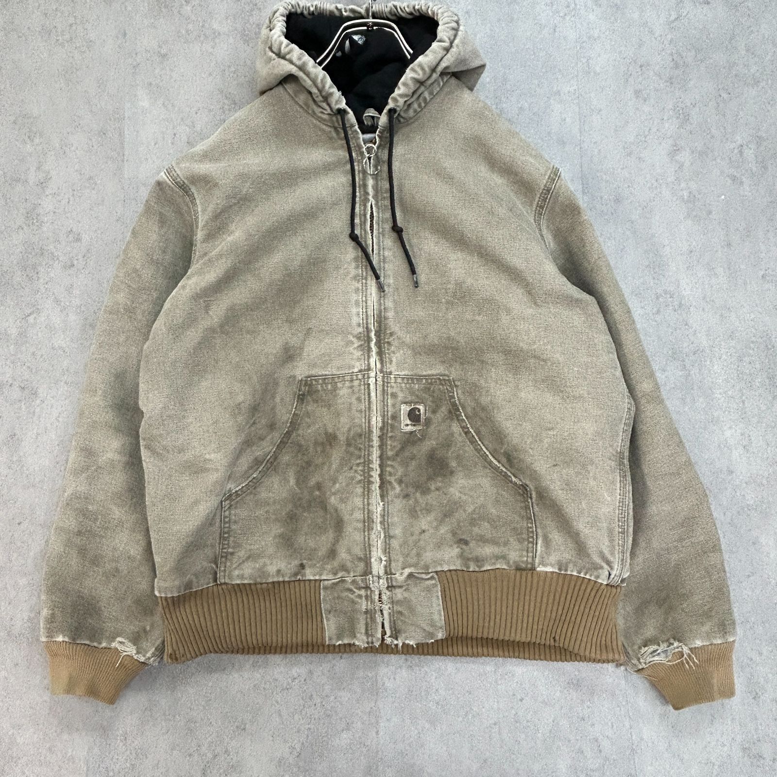 2003年製 J130 DES レアカラー メキシコ製 Carhartt カーハート 無地 