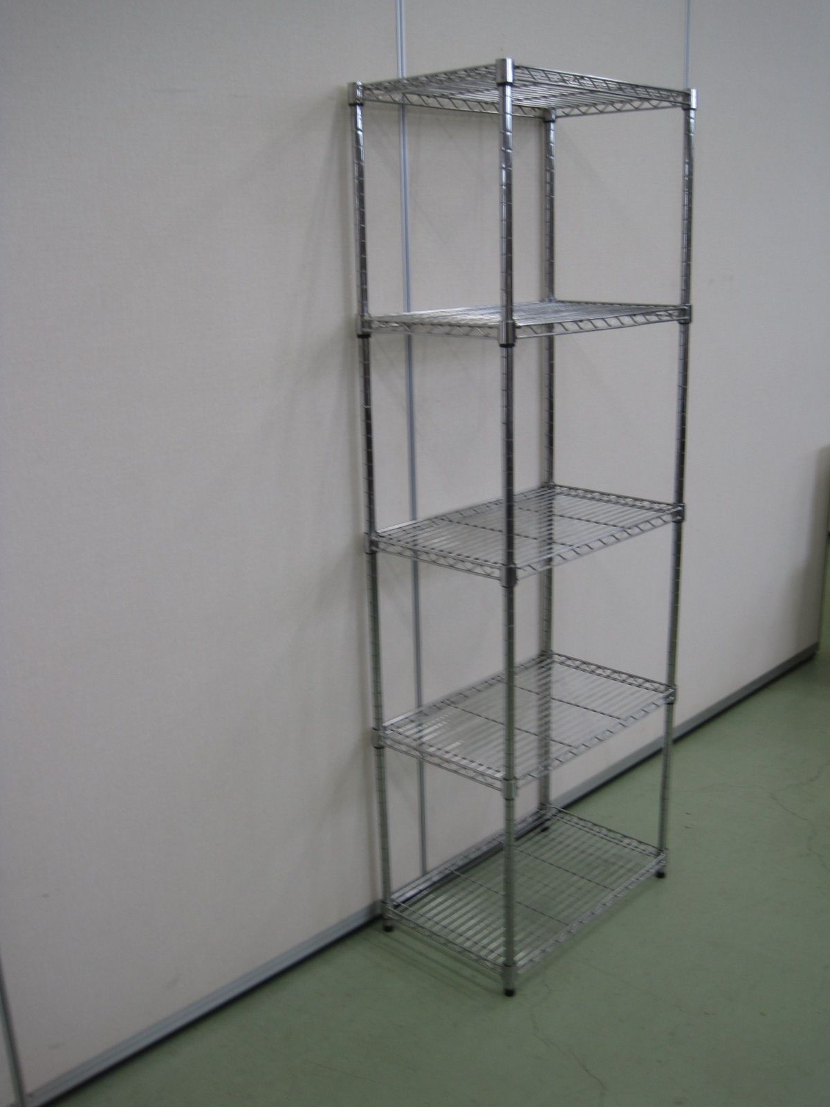 スチール棚（R5-104 配送不可、現地引取のみ、リユース品）