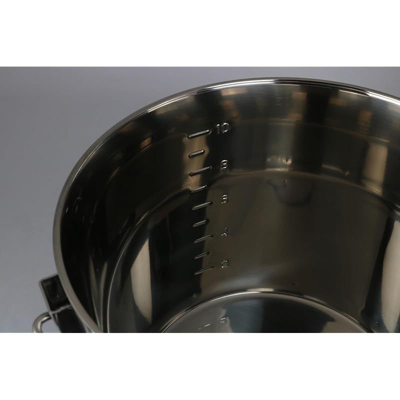 【高額売筋】 SA0723 18-8目盛付バケツ(ニギリステン) ｽｷﾞｺ SH-640B-H メルカリ - バケツ