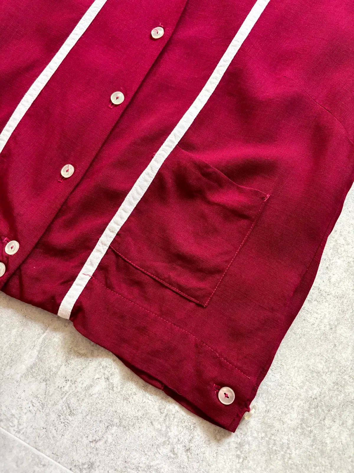 60 ' s ANGELTOWN チェーンステッチ ボウリングシャツ M - メルカリ
