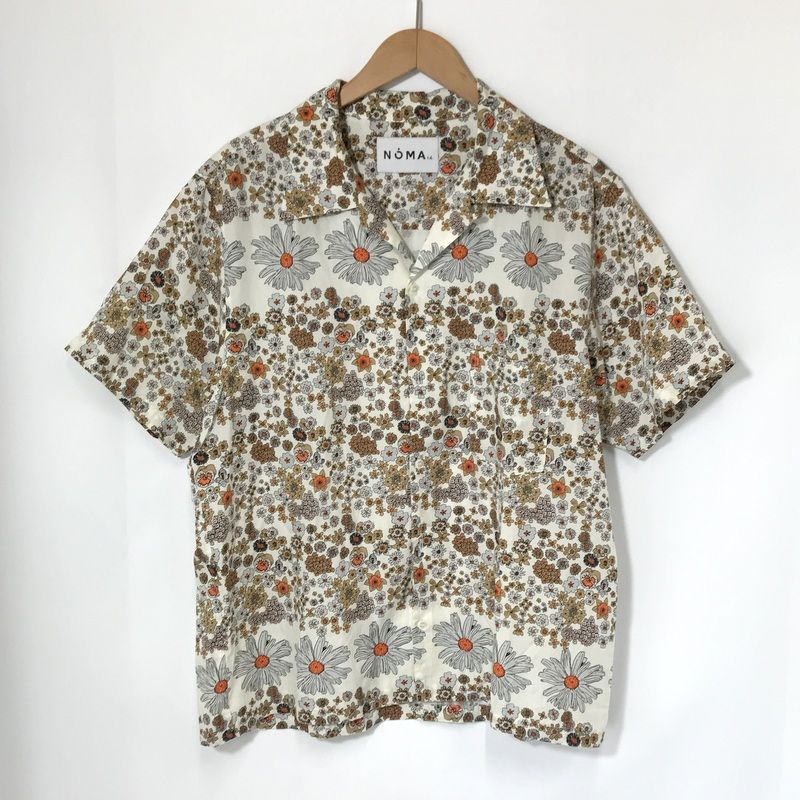 NOMA t.d. 半袖シャツ オープンカラーシャツ 花柄 総柄 Summer Shirts