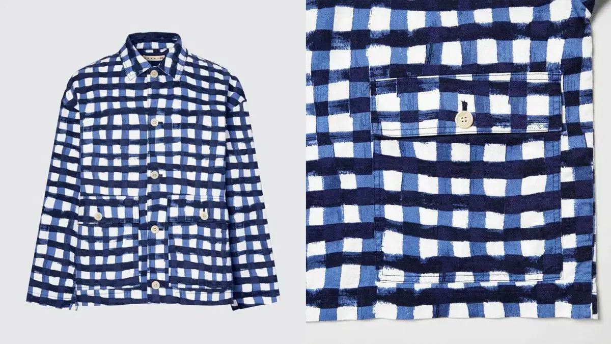 MARNI×UNIQLO チェック オーバーサイズ ユーティリティジャケット M ユニクロ×マルニ】のメンズ服買うなら「チェックアウター」！ | VERY