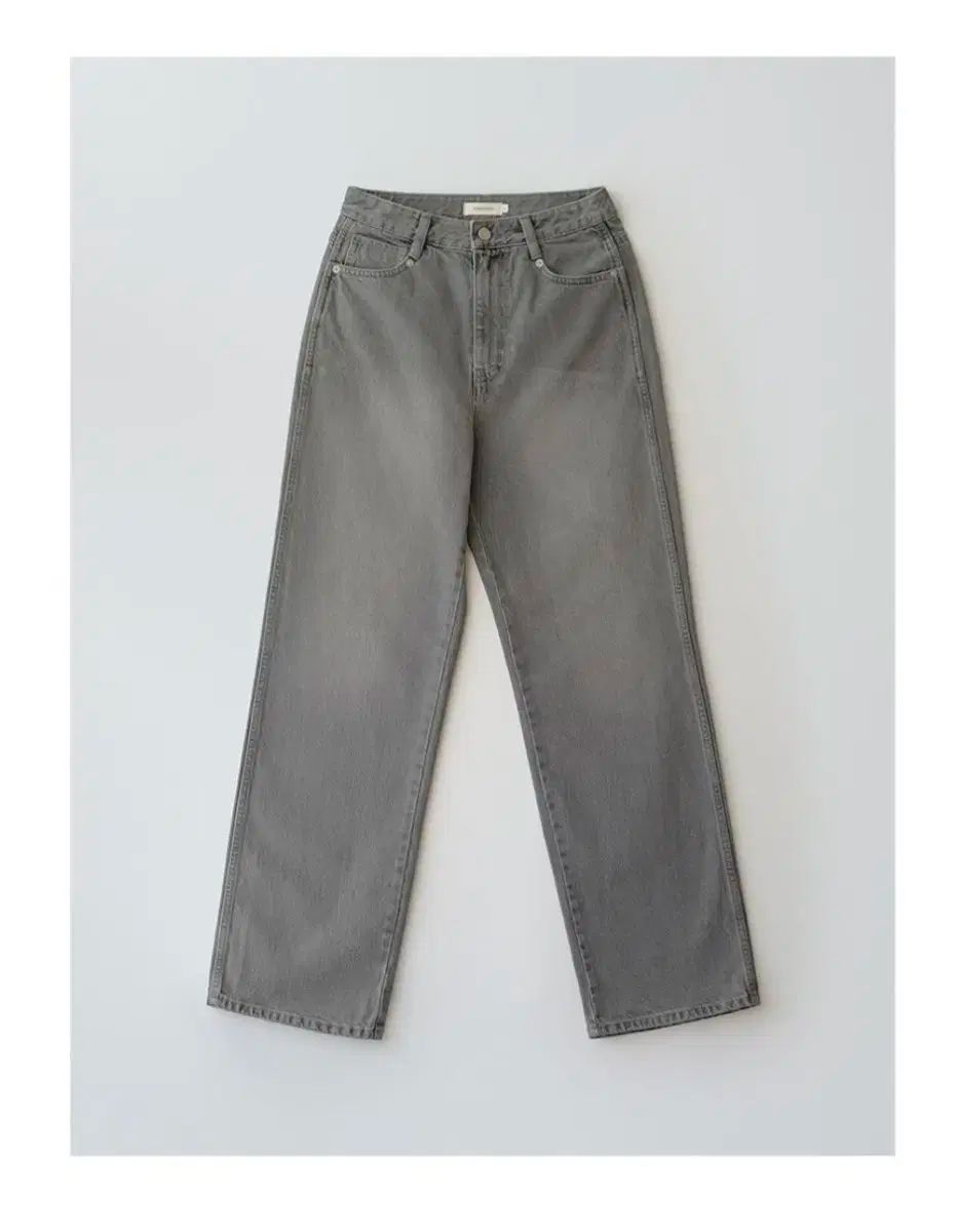 アニーの brush washed denim 春 ウォッシュ パンツ
