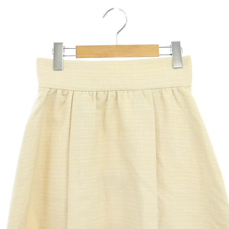 バーバリーブルーレーベル BURBERRY BLUE LABEL タックフレアスカート  