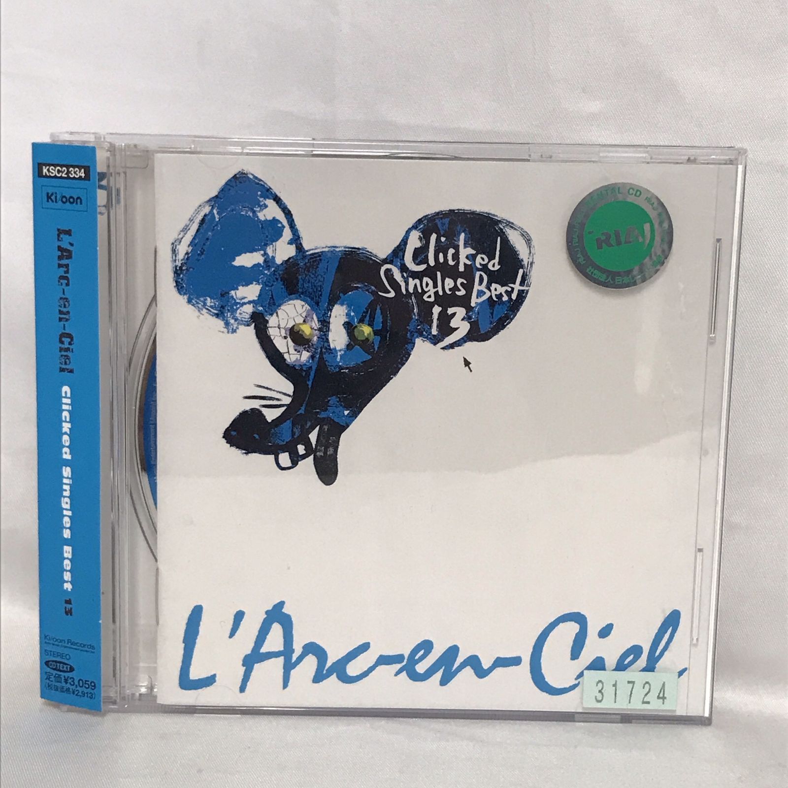 レンタル落ち】 L'Arc～en～Ciel ラルク・アン・シエル Clicked