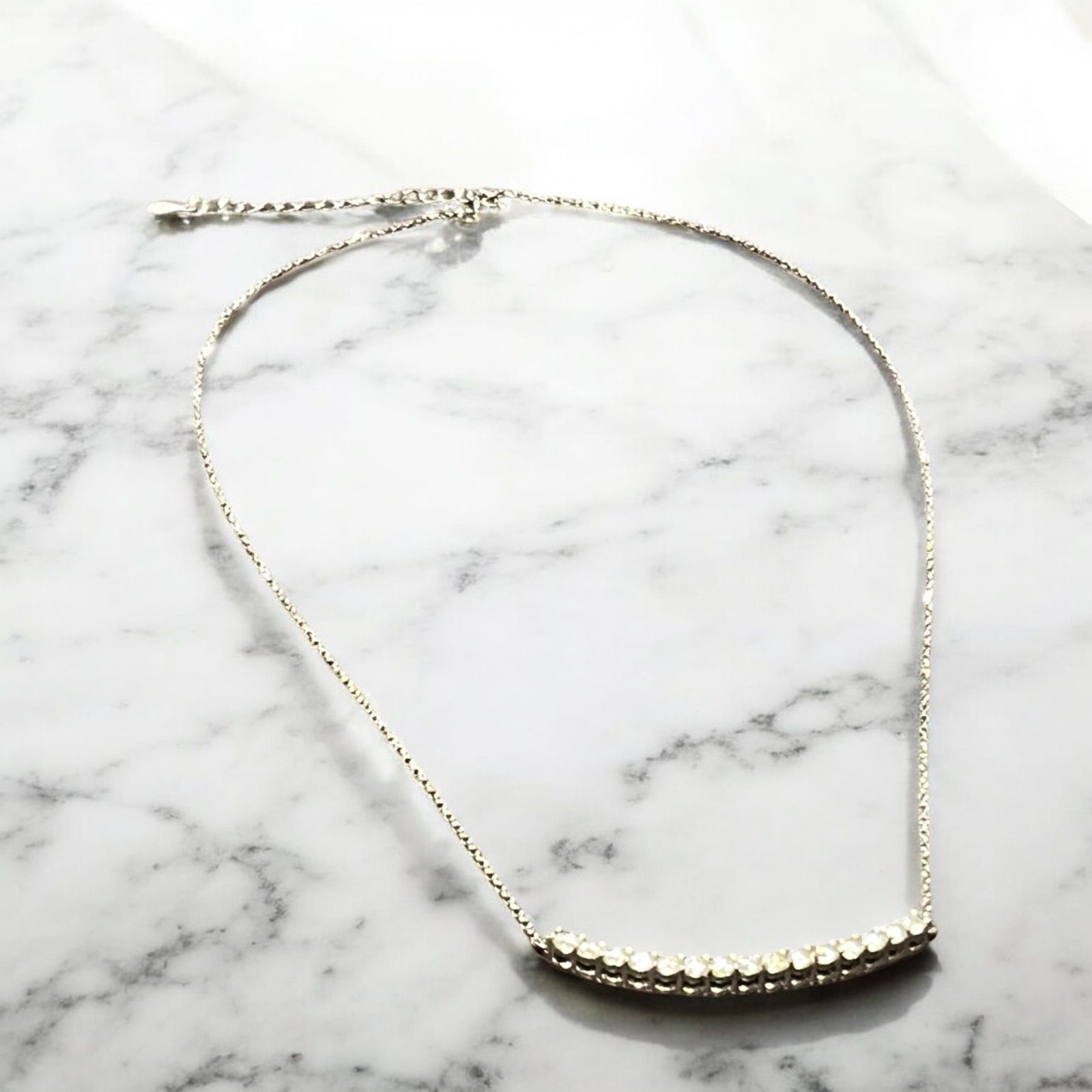 最高品質✨ハイクオリティ✨ フリヴォルネックレス　CZダイヤ　モアサナイト 最高品質✨ハイクオリティ✨ CZダイヤモンド ドリームネックレス