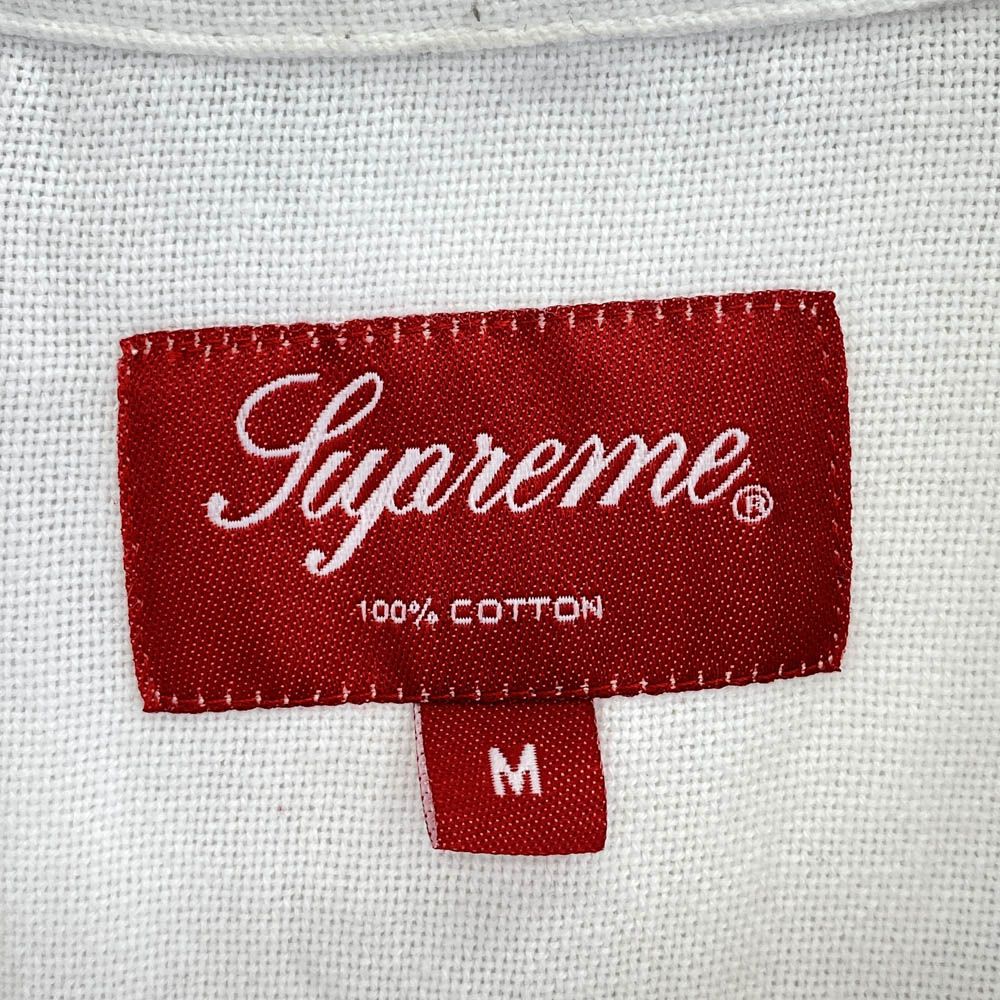 Supreme シュプリーム 20SS Embroidered S/S Shirt エンブロイ
