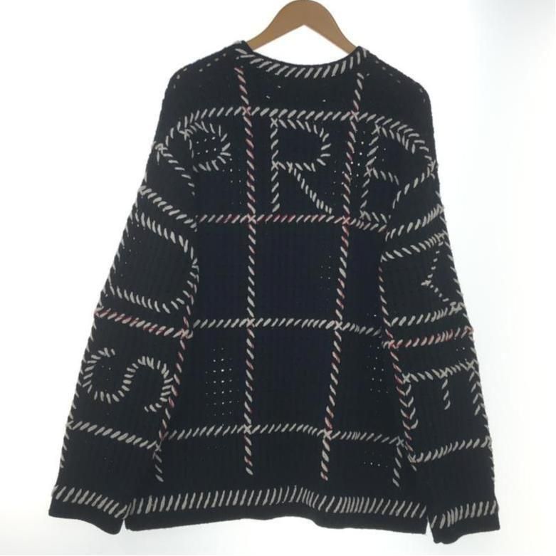 Supreme Quilt Stitch Sweaterシュプリームセーター Supreme Quilt Stitch Sweater Black Men's - SS23 - US