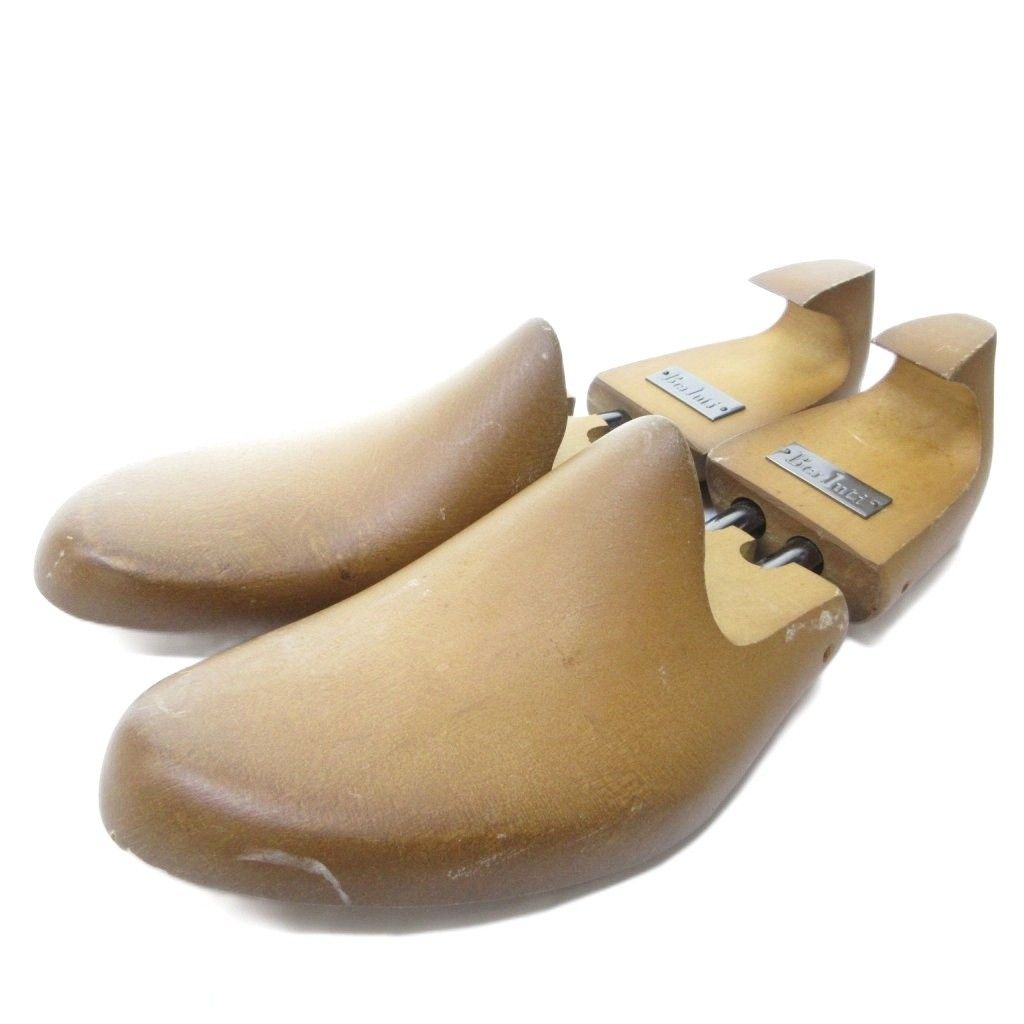 ベルルッティ Berluti シューツリー 木製シューキーパー シューズケア メンズシューズ 6 約24.5cm 茶 ブラウン IBO79