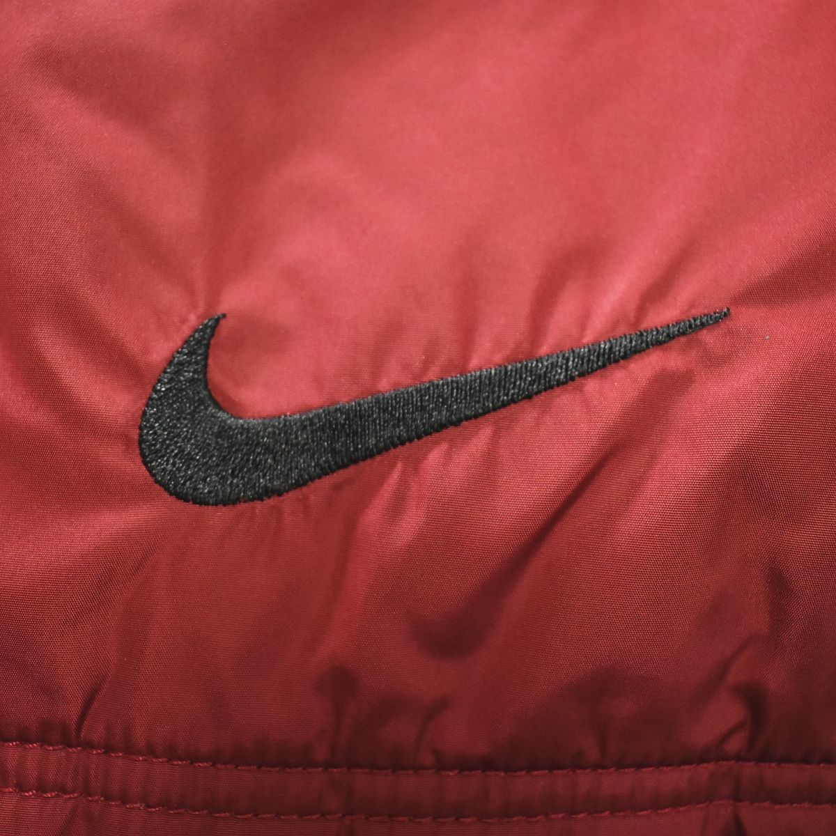 sup90s Nike ナイロン　中綿　リバーシブル　ジャケット　銀タグ