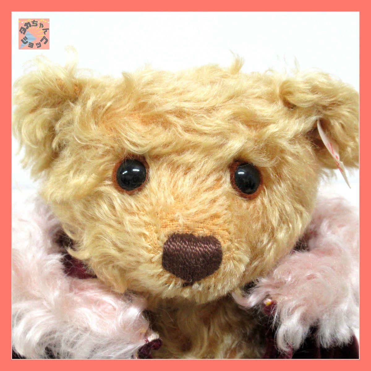 ⭐️シュタイフのAsian Santa Teddy bear❣️