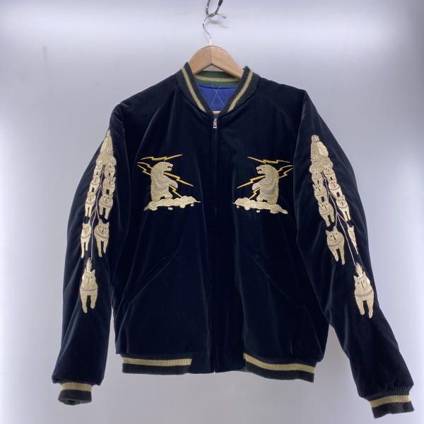 中古】テーラー東洋 ALASKA 別珍 リバーシブルスカジャン size L