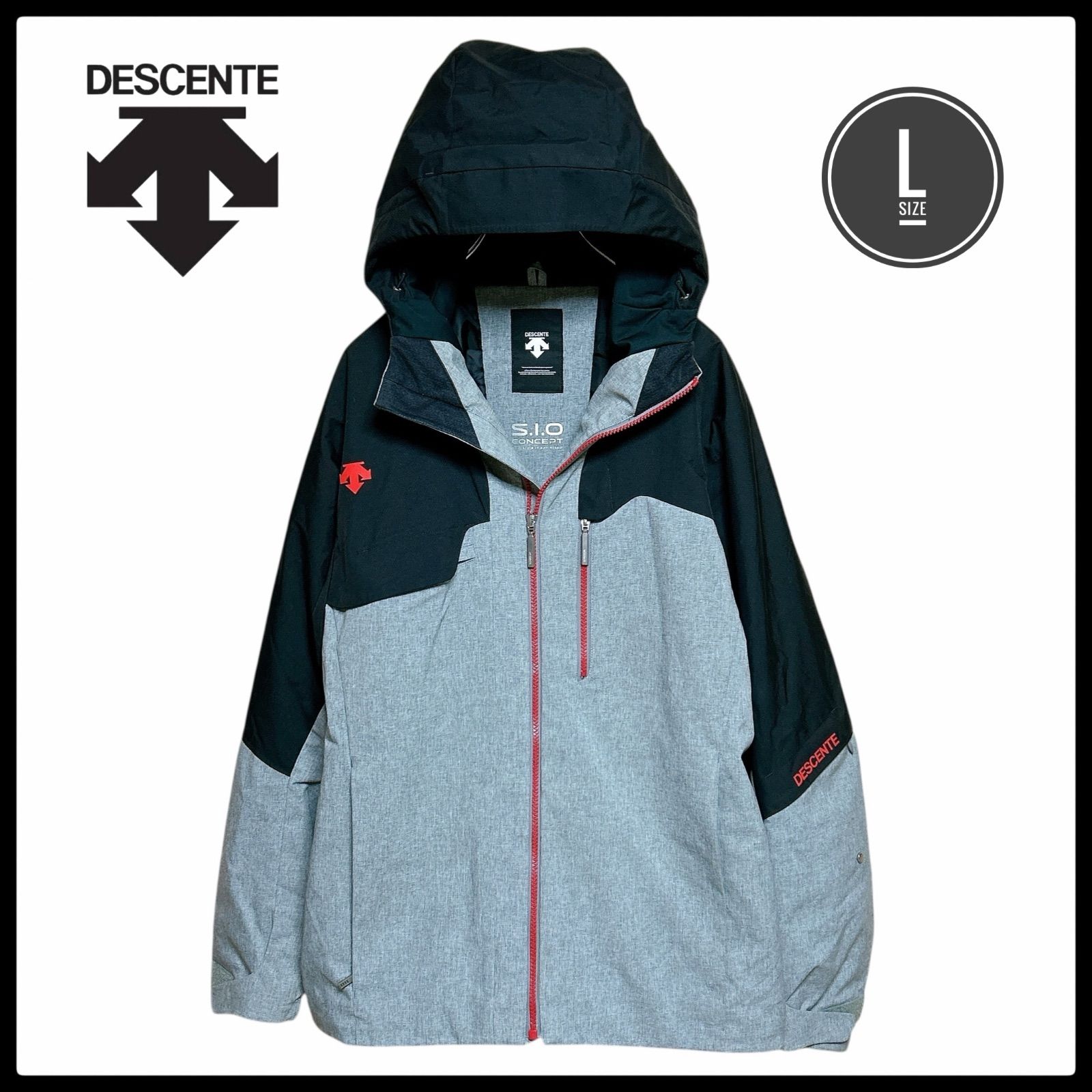 DESCENTE デサント スキーウェア ジャケット S.I.O JACKET 60 DRA-7142 高機能 L メンズ