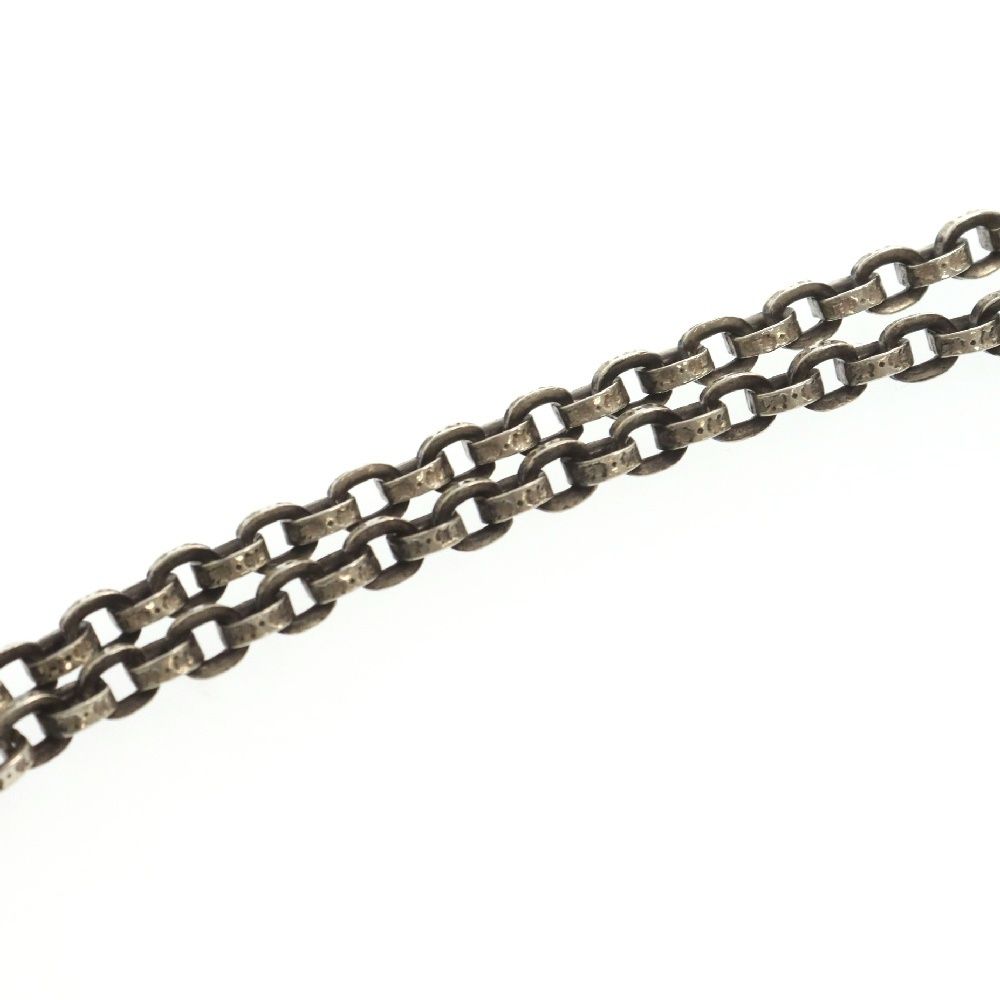 CHROME HEARTS (クロムハーツ) PAPER CHAIN 18 ペーパーチェーン18inch ネックレスチェーン シルバー