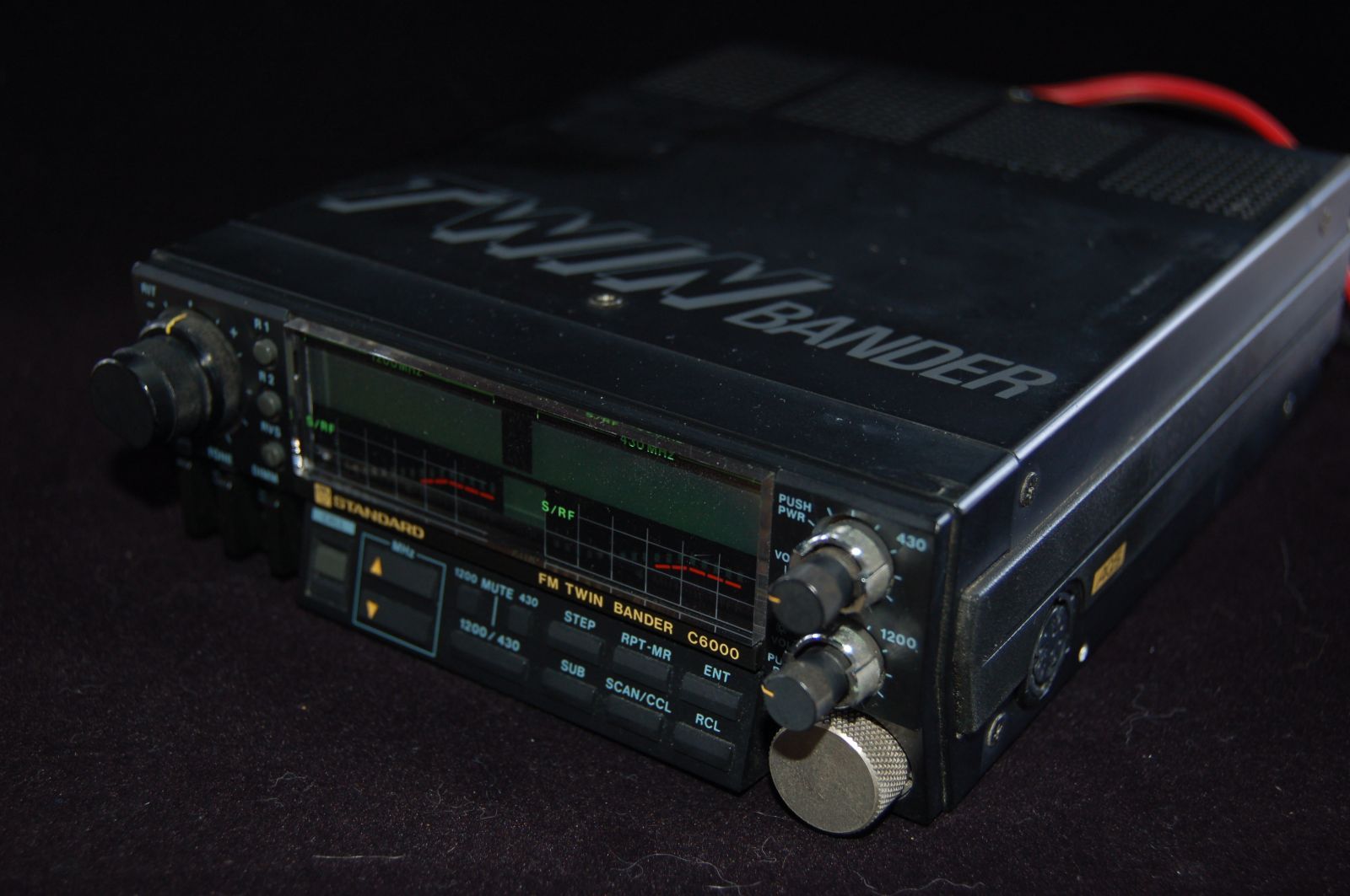 「かわいい～！」 STANDARD FM TWIN BANDER [430/1200]Mhz C6000 ジヤンク扱い トランシーバー