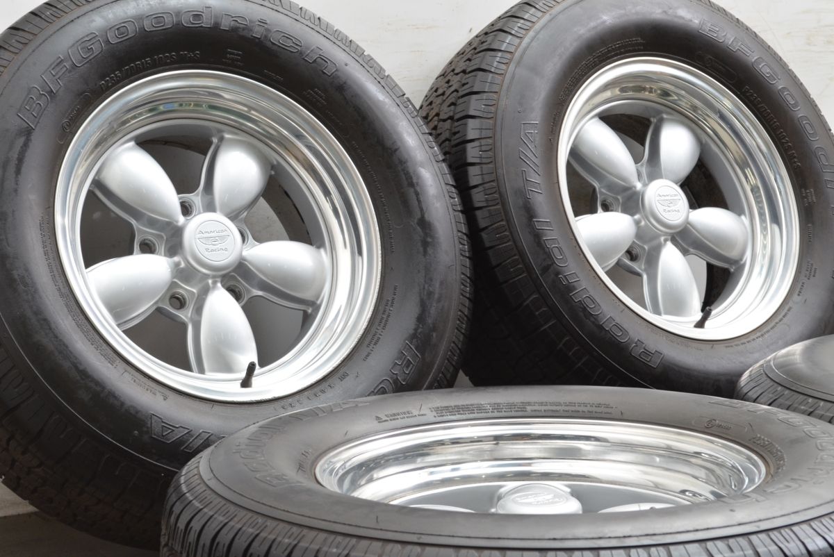 サイズ アメリカンレーシング VN420 CLASSIC 200S 15in 7J -5 PCD127 ハブ径72.56ｍｍ BFグッドリッチ ラジアル T A P235 70R15