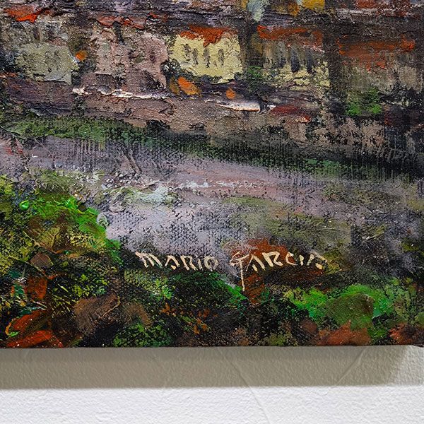 【レア】カシニョール 油彩画 真珠の女 レア】カシニョール 油彩画 真珠の女