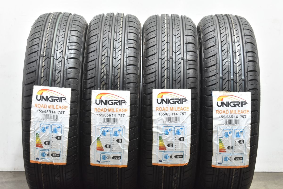 155 65 r14 バリ溝　送料込み　軽自動車 155 65 r14 バリ溝 送料込み 軽自動車 4本セット 155/65r14 車」の