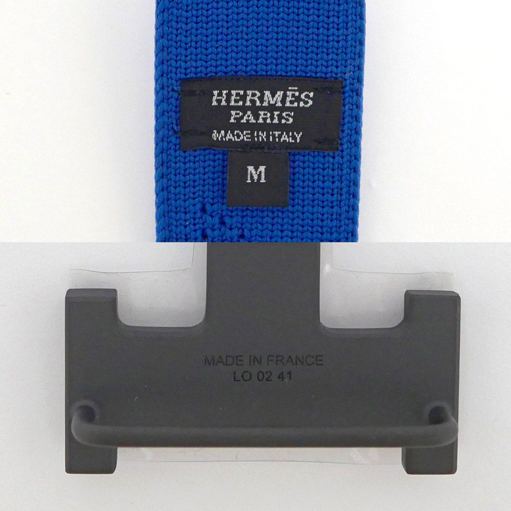 エルメス Hermes ニットベルト スプリント メンズ ベルト 名東】【HERMES】エルメス ニットベルト スプリント Mサイズ