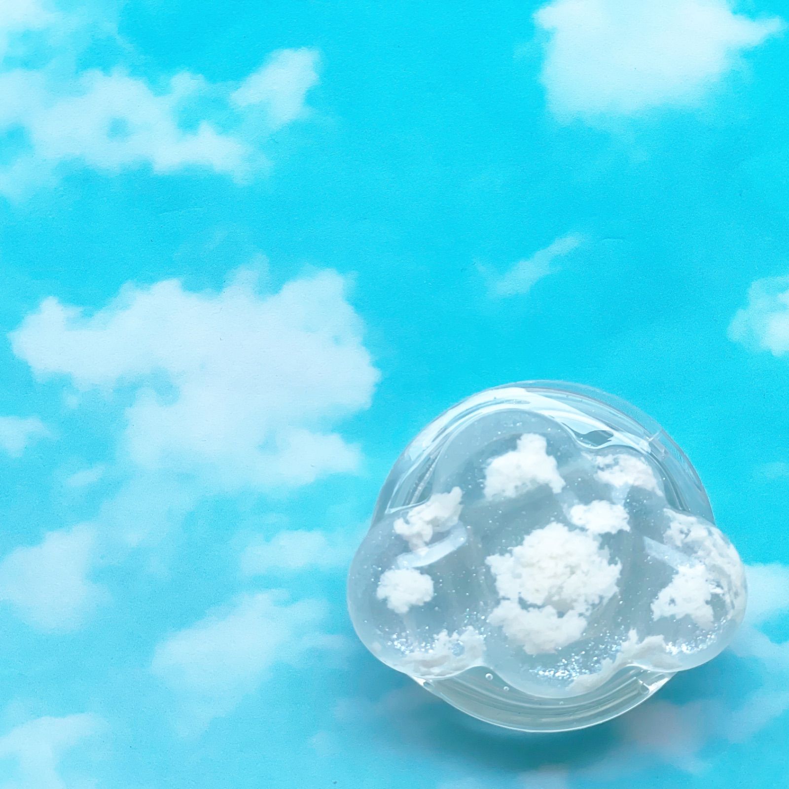 メルカリshops キラキラもくもく雲のグリップトック 小 メルカリshops キラキラもくもく雲のグリップトック 小