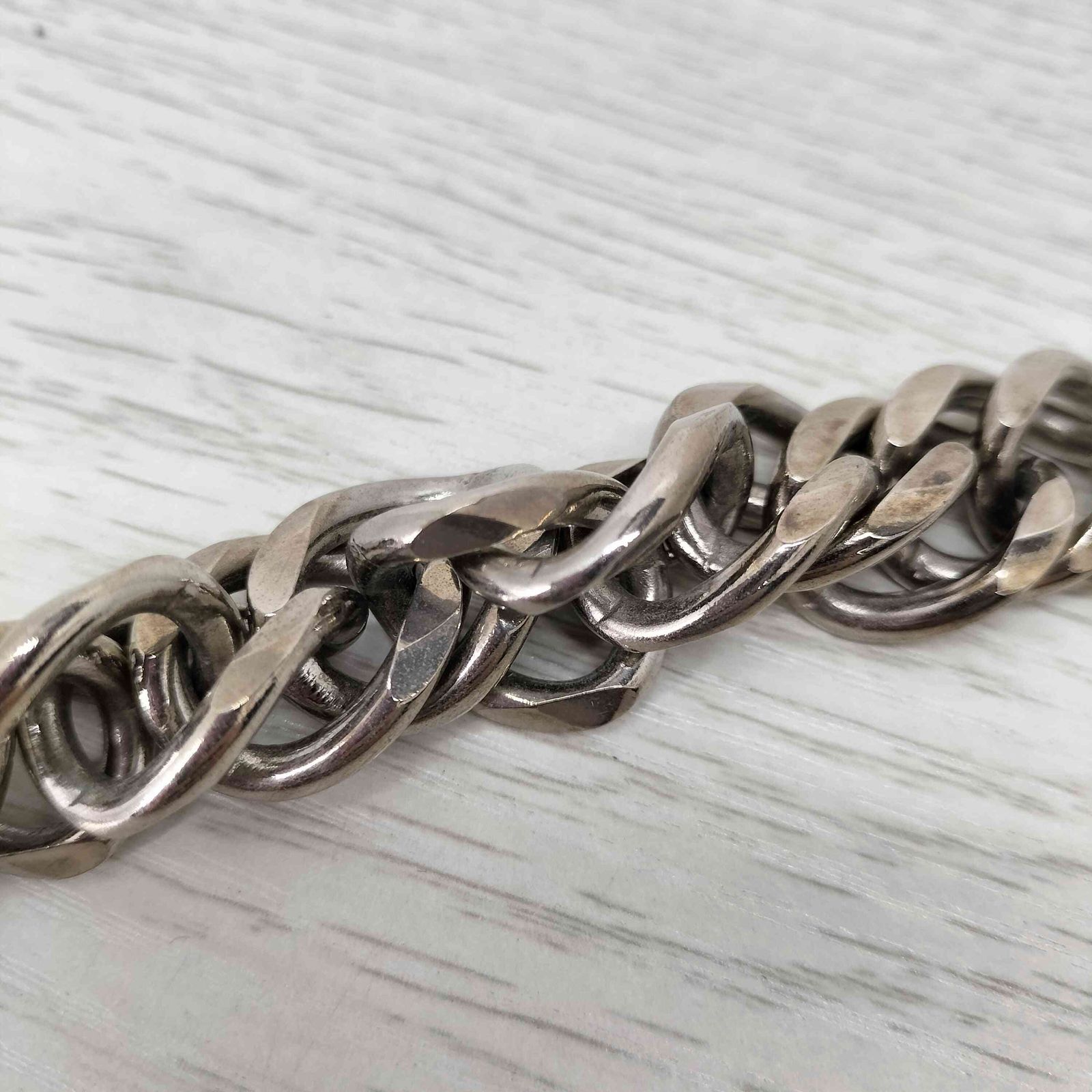 ミスタージェントルマン パール×チェーン ドッキングブレスレット メンズ ミスタージェントルマン MISTERGENTLEMAN PEARL×CHAIN BRACELET