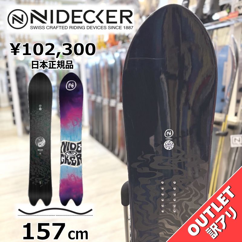 1円 SNB/22 NIDECKER/ナイデッカー BETA/157/スノーボード