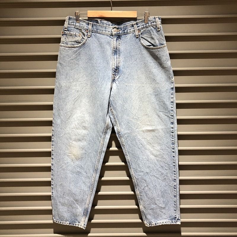 90's リーバイス Levi's 560 デニムパンツ テーパード LOOSE FIT サイズ：W36.5 L30 インディゴ ブルー ビッグサイズ【PI】