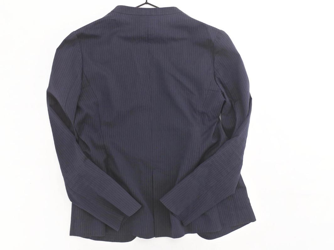 極美品✨️グリーンレーベルリラクシングレダ社スーツ46ストライプ紺 green label relaxing 美品 GREEN LABEL RELAXING グリーン