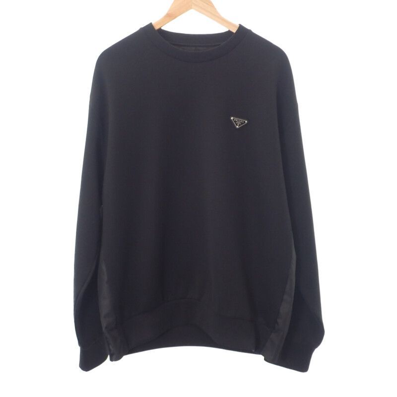 中古】【Aランク】PRADA プラダ テカニカルコットン スウェットシャツ