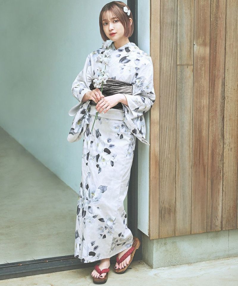 Dita 凪の幻想しらべ 浴衣・帯・下駄セット 浴衣 5点セット レディース