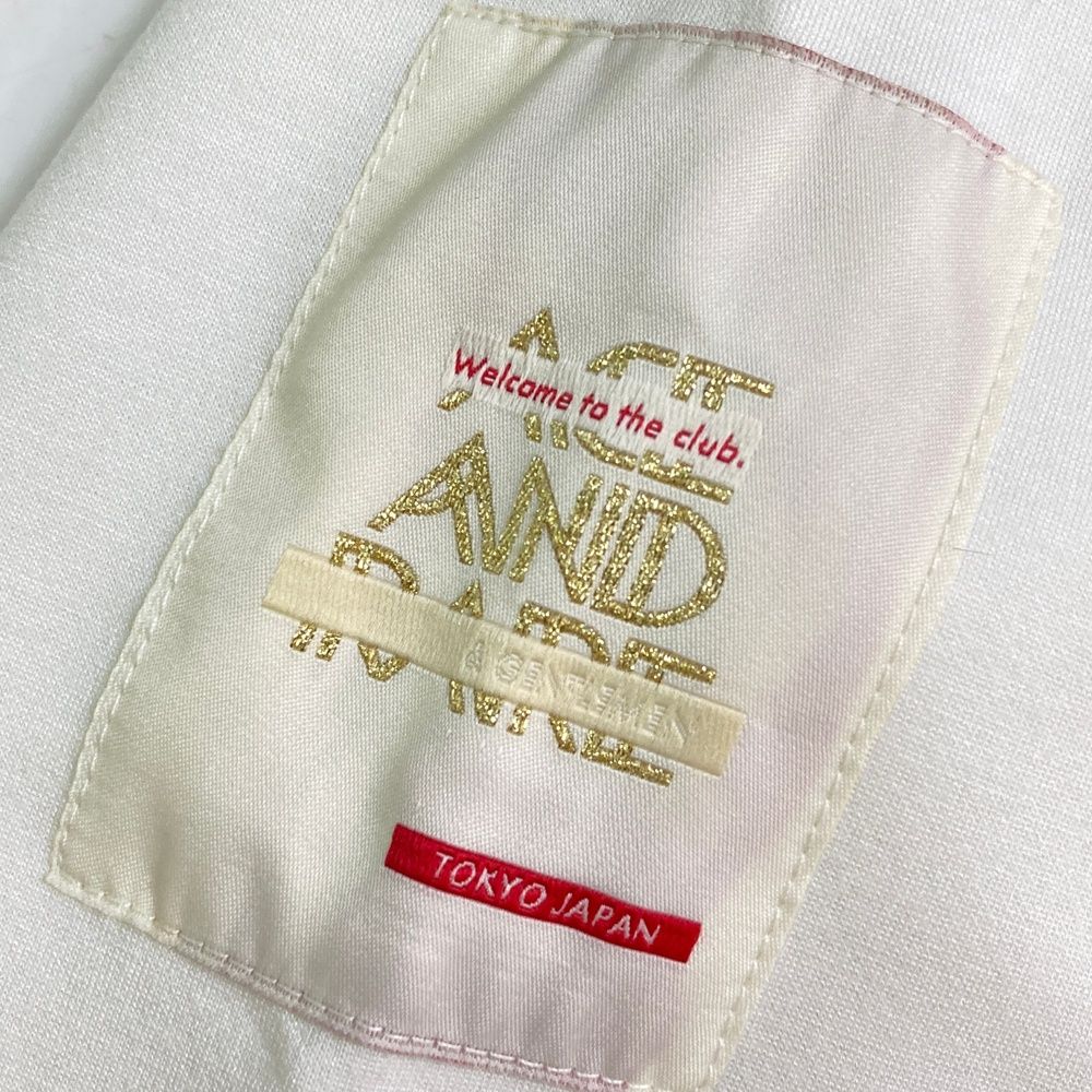 サイズ：168S ACEANDRARE エースアンドレア ロゴ 長袖ポロシャツ