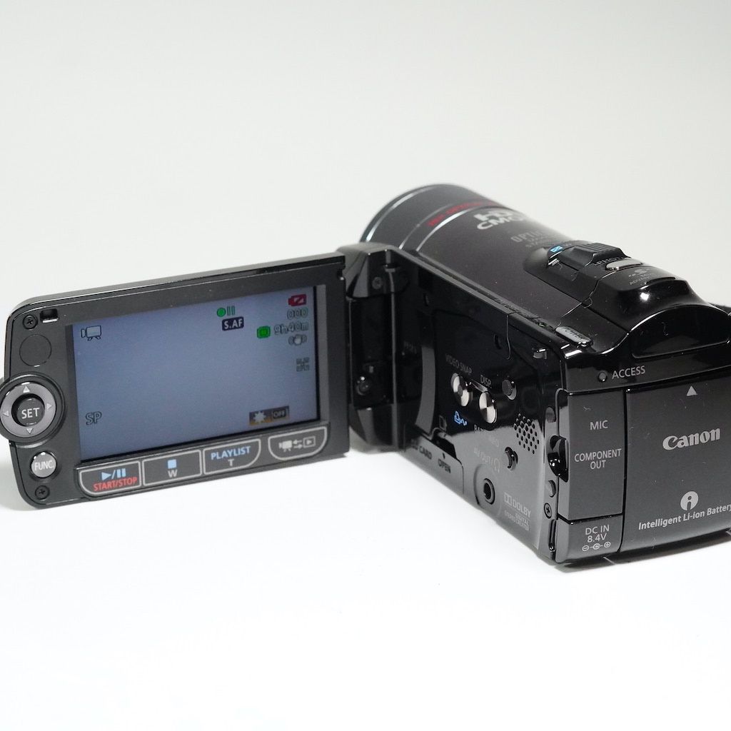 Canon キャノン iVIS HF20 ブラック ビデオカメラ 動作OK 1週間保証
