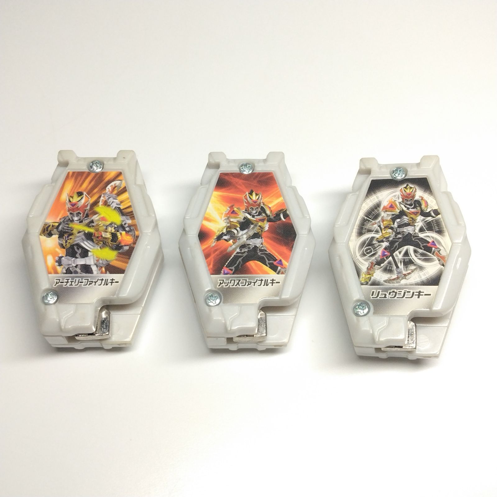 魔弾戦記 リュウケンドー リュウジンオー DXザンリュウジン付属品 マダンキー セット タカラ Ryukendo Ryujino Madan Key DX Zanryujin Dragon Blade Axe Key Set