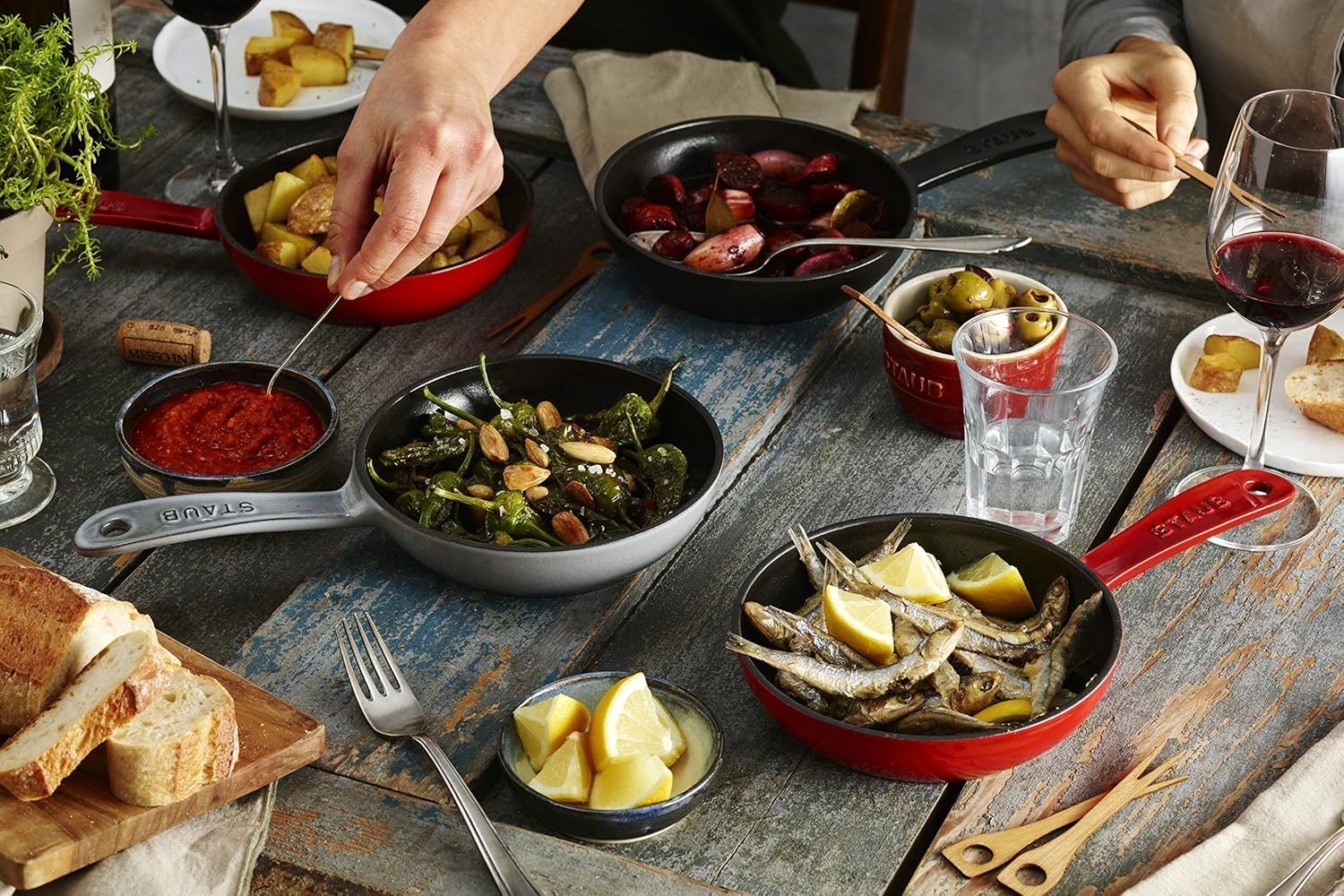 staub ストウブ 「 スキレット チェリー 16cm 」 フライパン