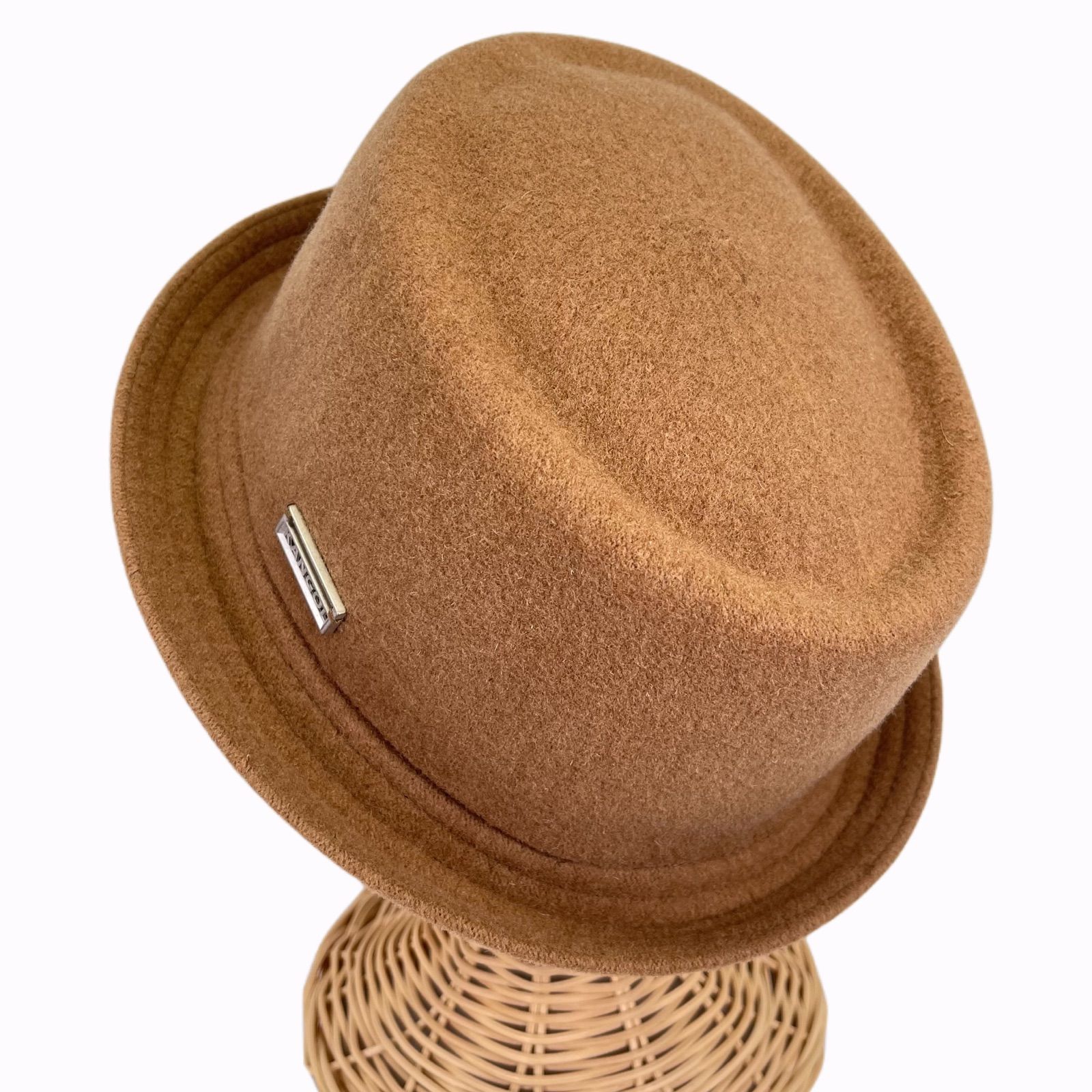 KANGOL ウール素材 ポークパイハット Beige Lサイズ - ハット