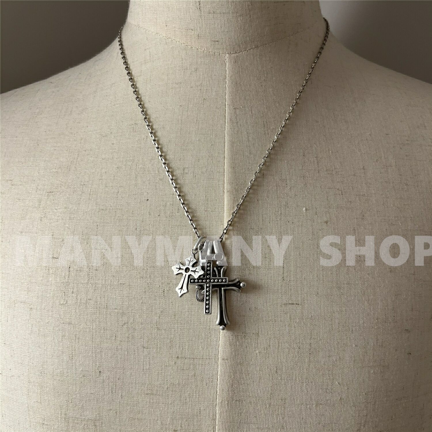 UNDERCOVER×TRASH 5連クロスネックレス - アクセサリーオンライン で 販売