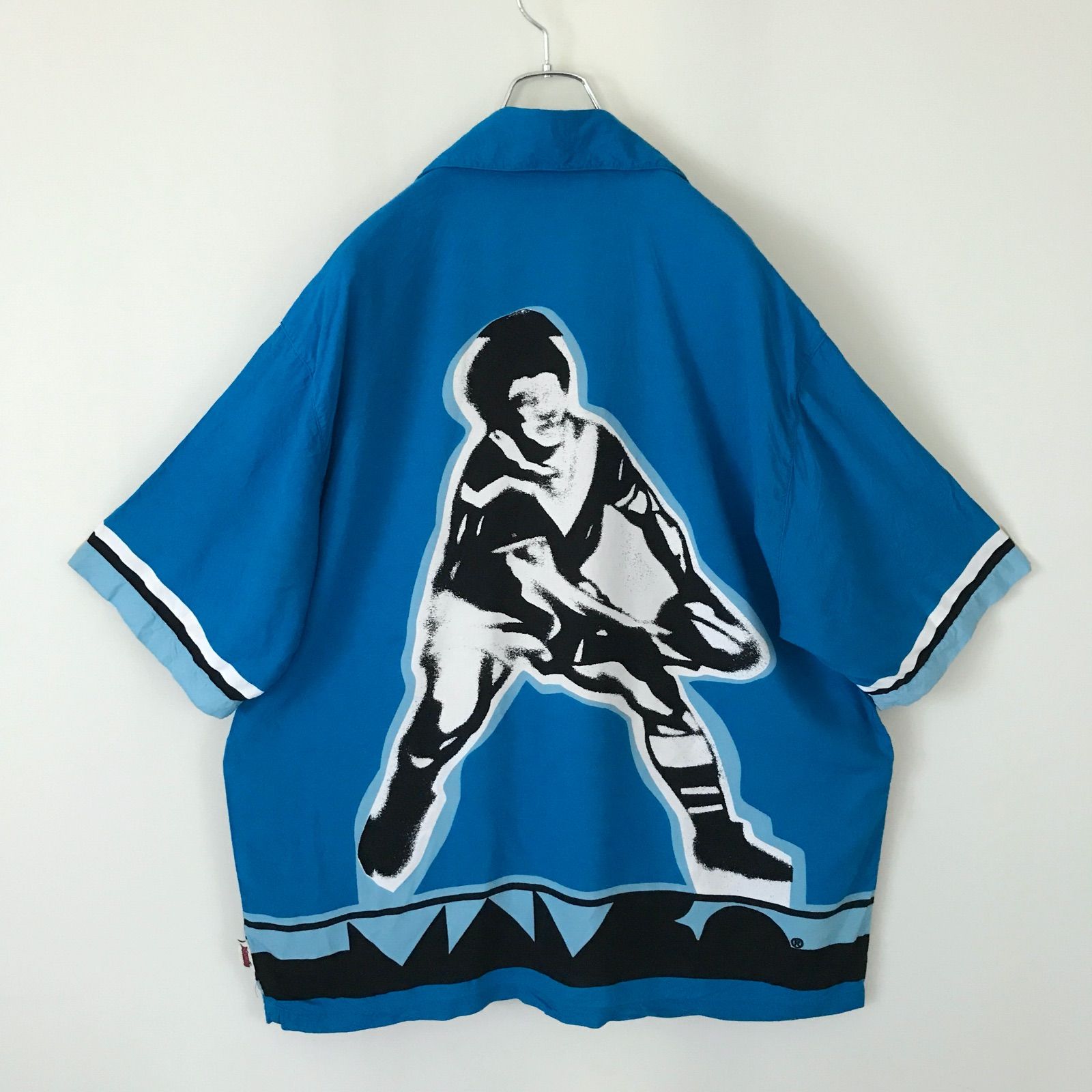 MAMBO LOUD SHIRTS マンボーラウドシャツ　アロハシャツ MAMBO LOUD SHIRTS☆90s VTG☆マンボーラウドシャツ☆ラガーマン