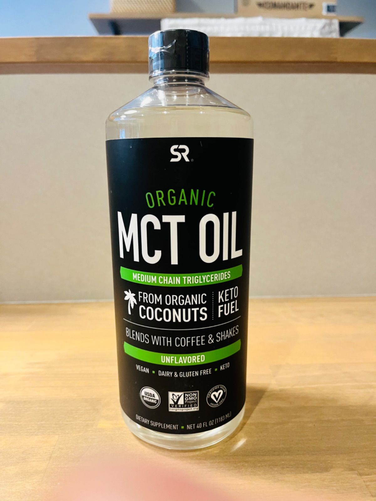 コストコ スポーツリサーチ MCTオイル 1183ml 2本 - 調味料・料理の素・油