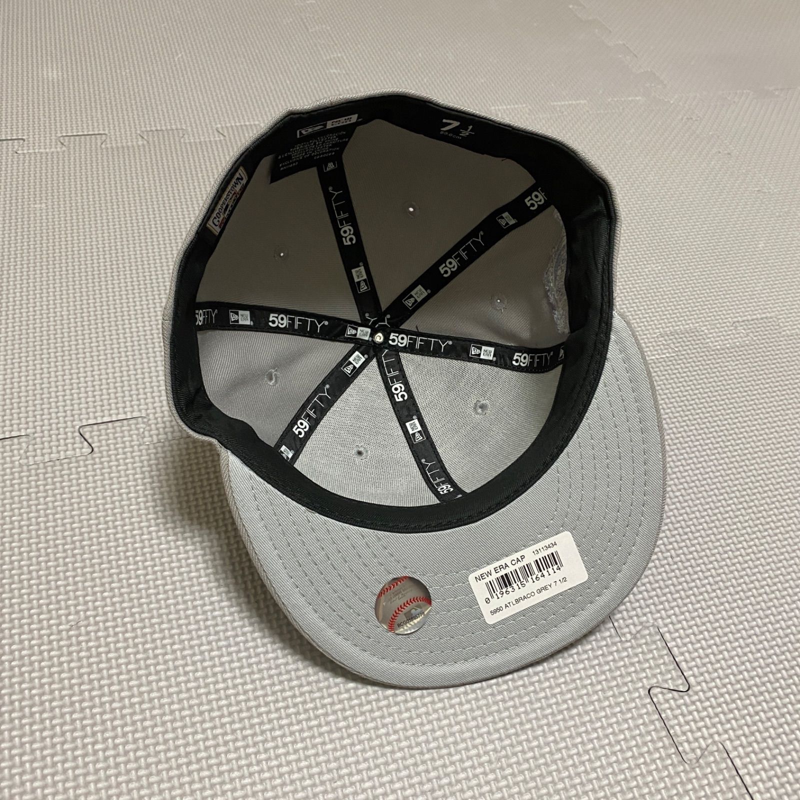 NEWERA》ニューエラ アトランタ ブレーブス 59FIFTY キャップ スモーク