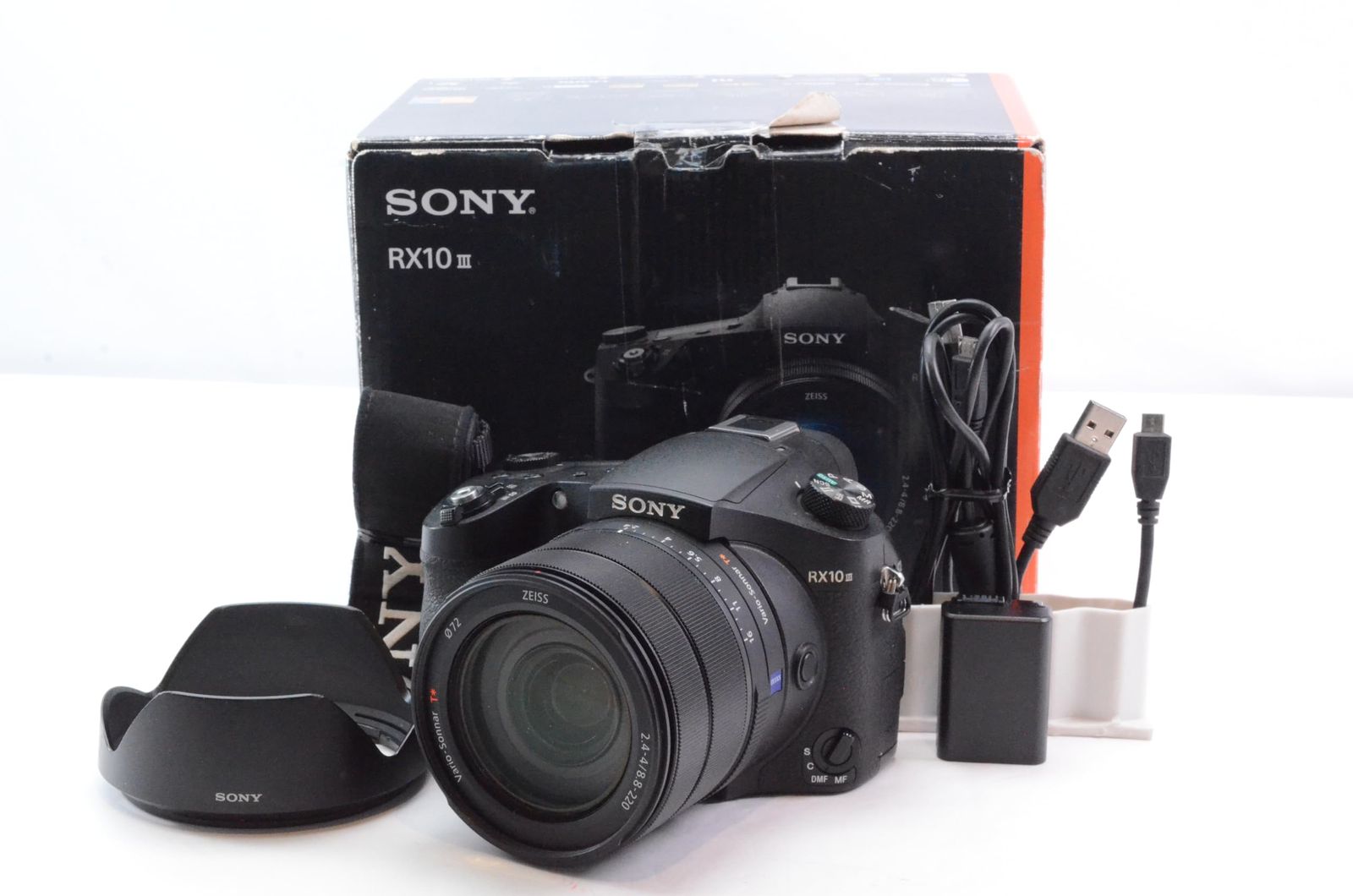 SONY デジタルカメラ DSC-RX10M3 F2.4-4.0 24-600mm 2010万画素 ブラック Cyber-shot DSC-RX10M3