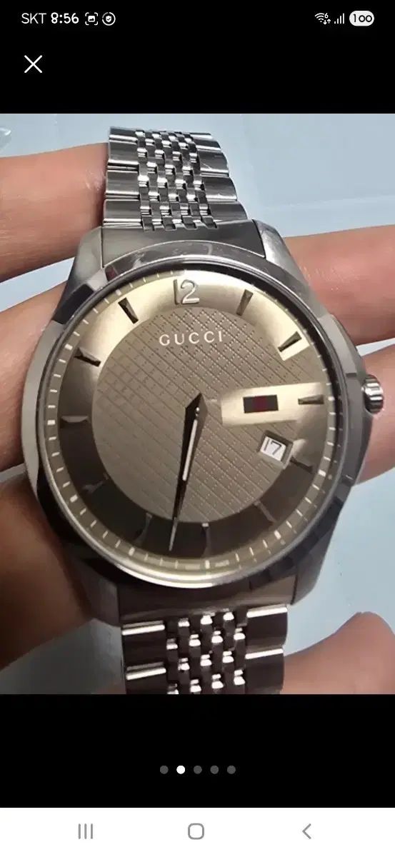 グッチ ドレスウォッチ 126 3 ステンレス スティール