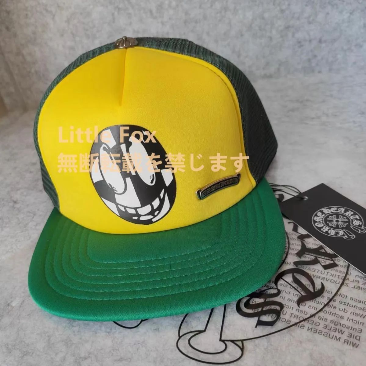 ♡新品♡ Chrome hearts クロムハーツ matty boy キャップ 帽 イエロー