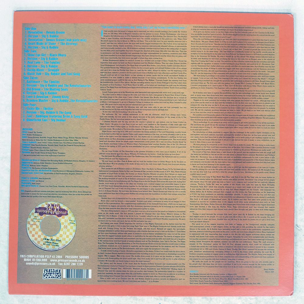 UK盤 VA TAXI SLY SOUNDS PSLP 43 LP その他 レコード CD DVD ブルーレイ