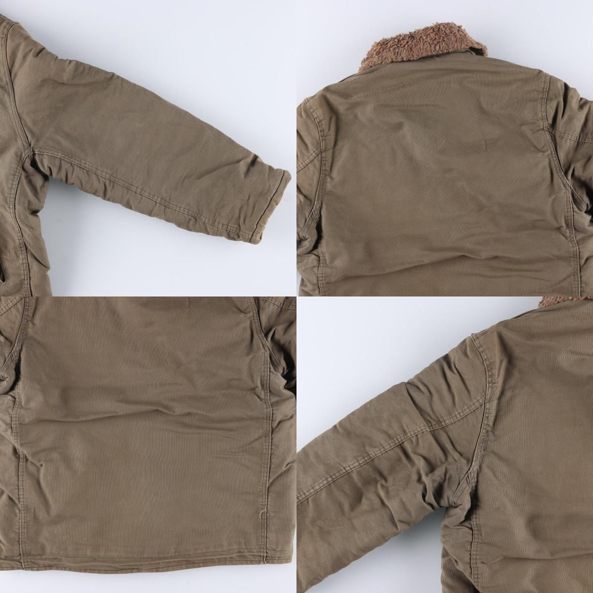 古着 民間品 60年代 N-1 ミリタリー デッキジャケット メンズL 